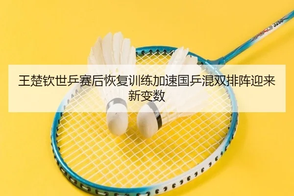 王楚钦世乒赛后恢复训练加速国乒混双排阵迎来新变数